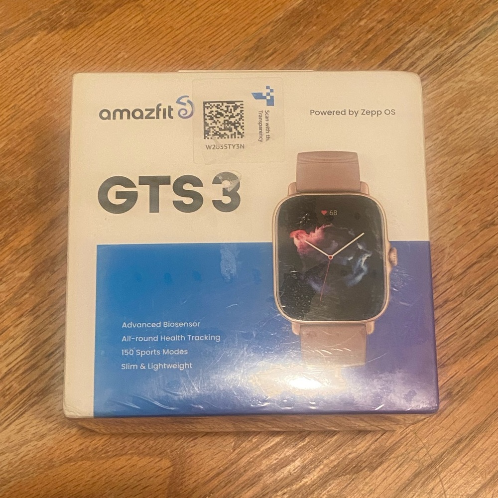 Amazfit GTS3 Terra Rosa Smart Watch